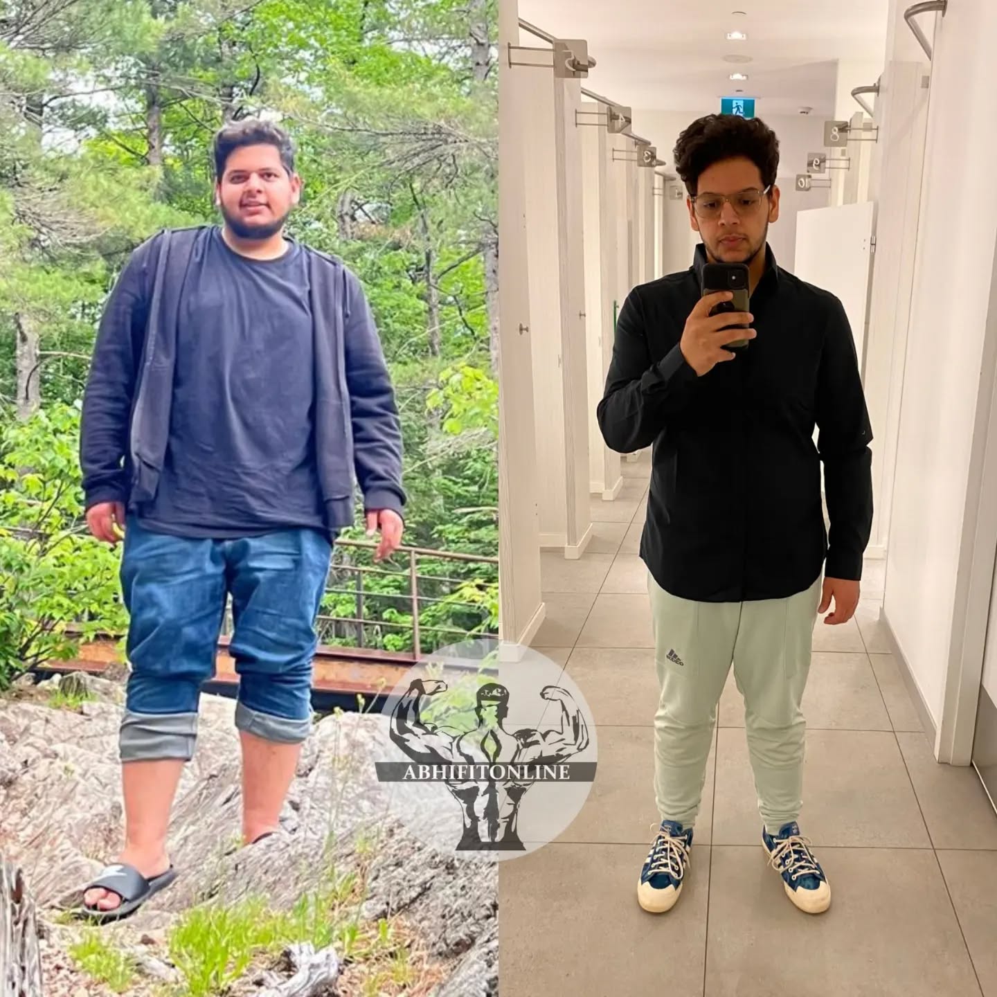 Himanshu Weight loss journey loading=