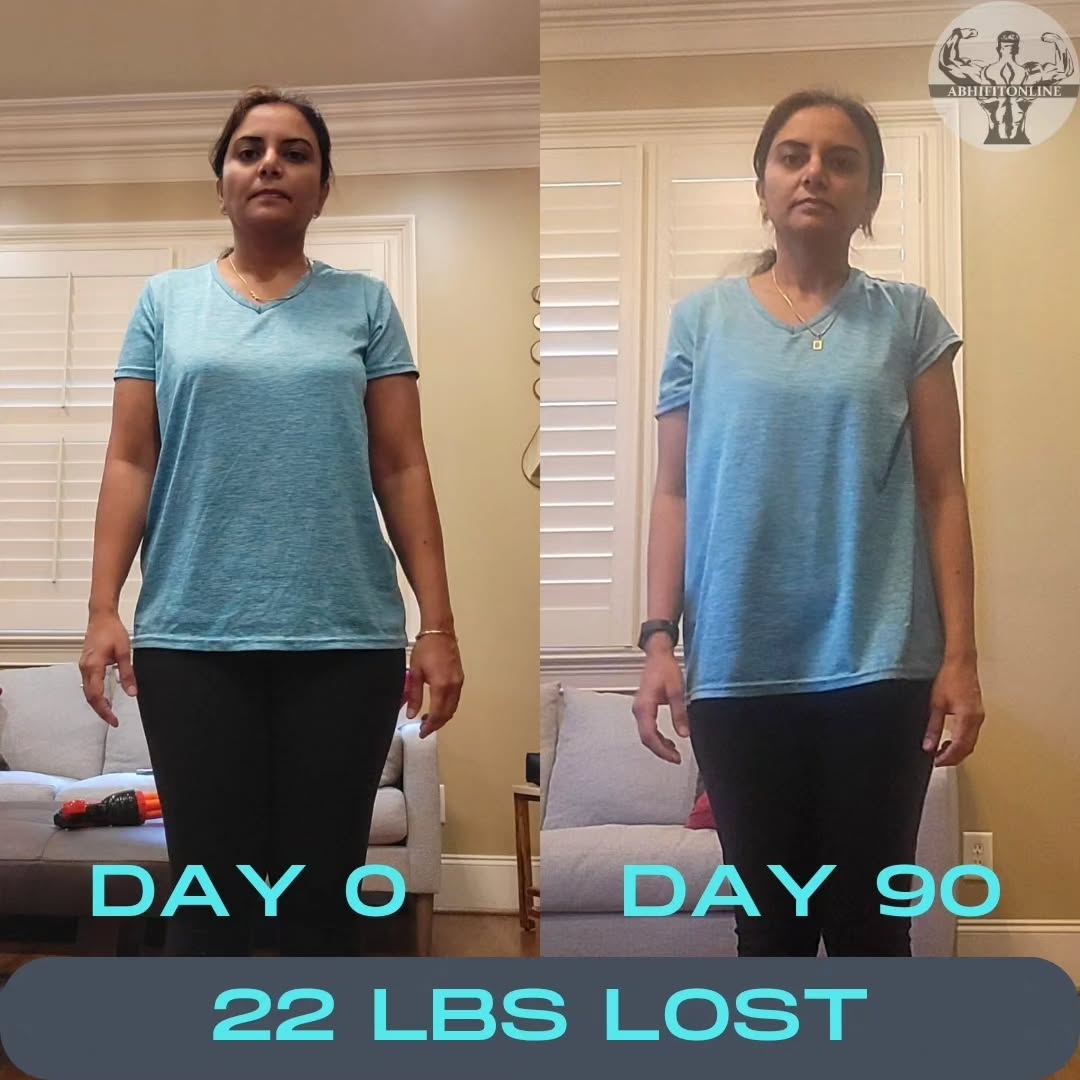 Riddhi modi lost 22lbs in 90days