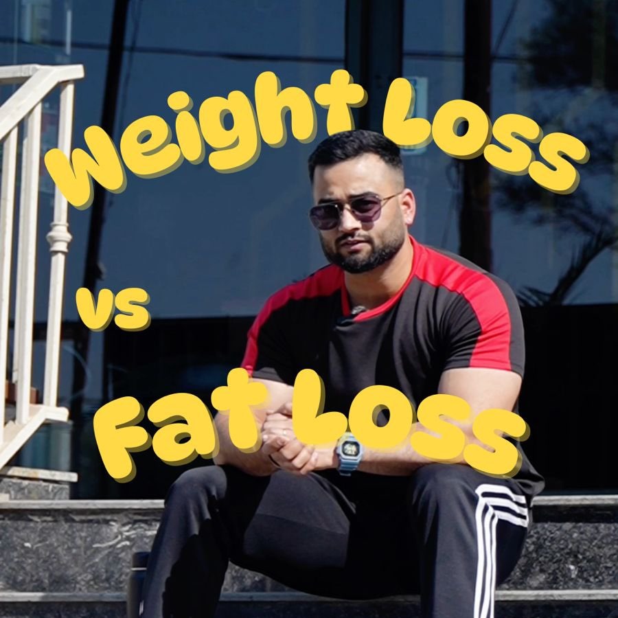 Coach Abhinav Explaining Weight loss vs Fat loss