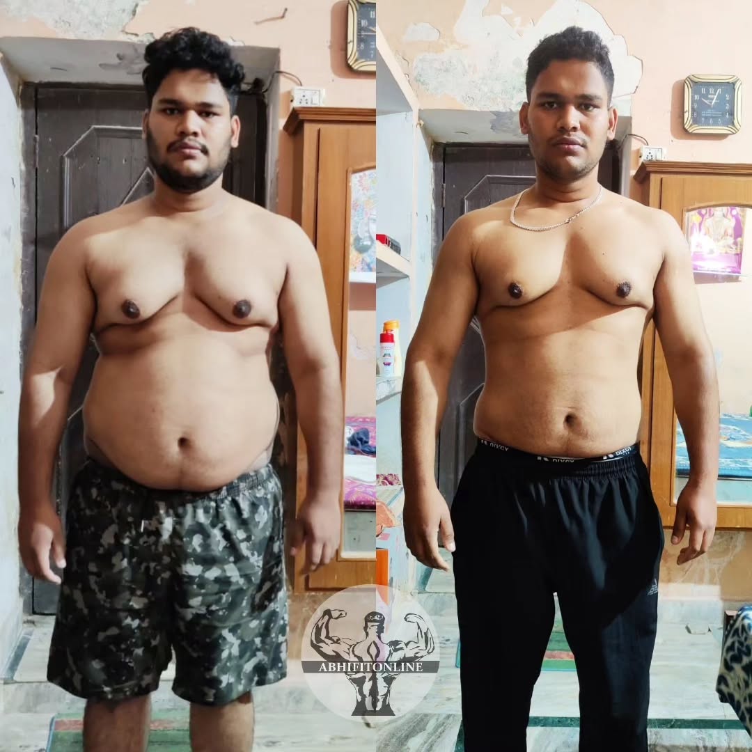 Vaibhav's Before and After