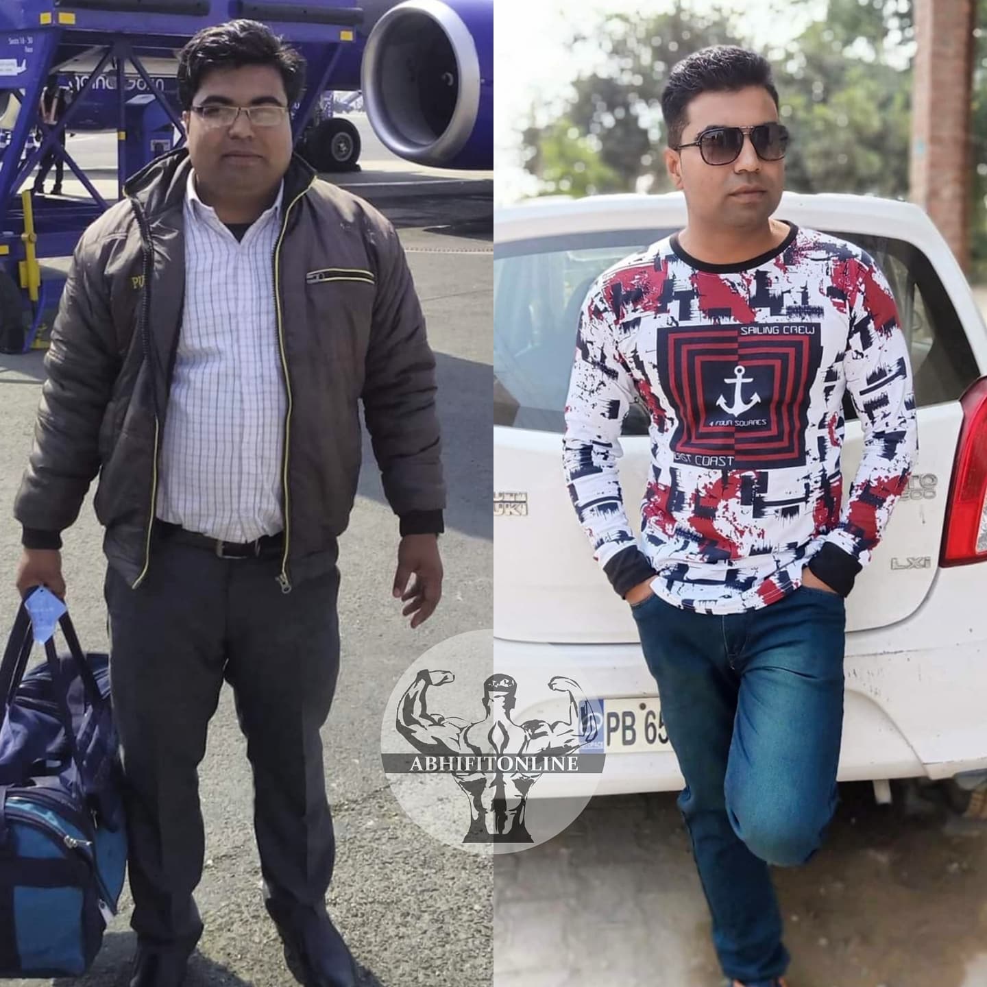 Bhushan's Before and After