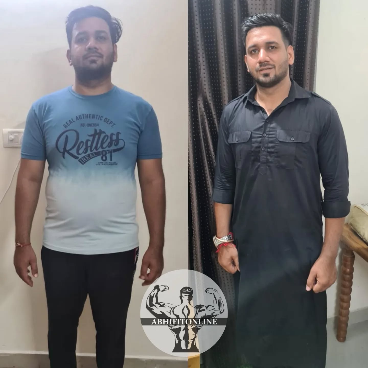 Nishant's Before and After