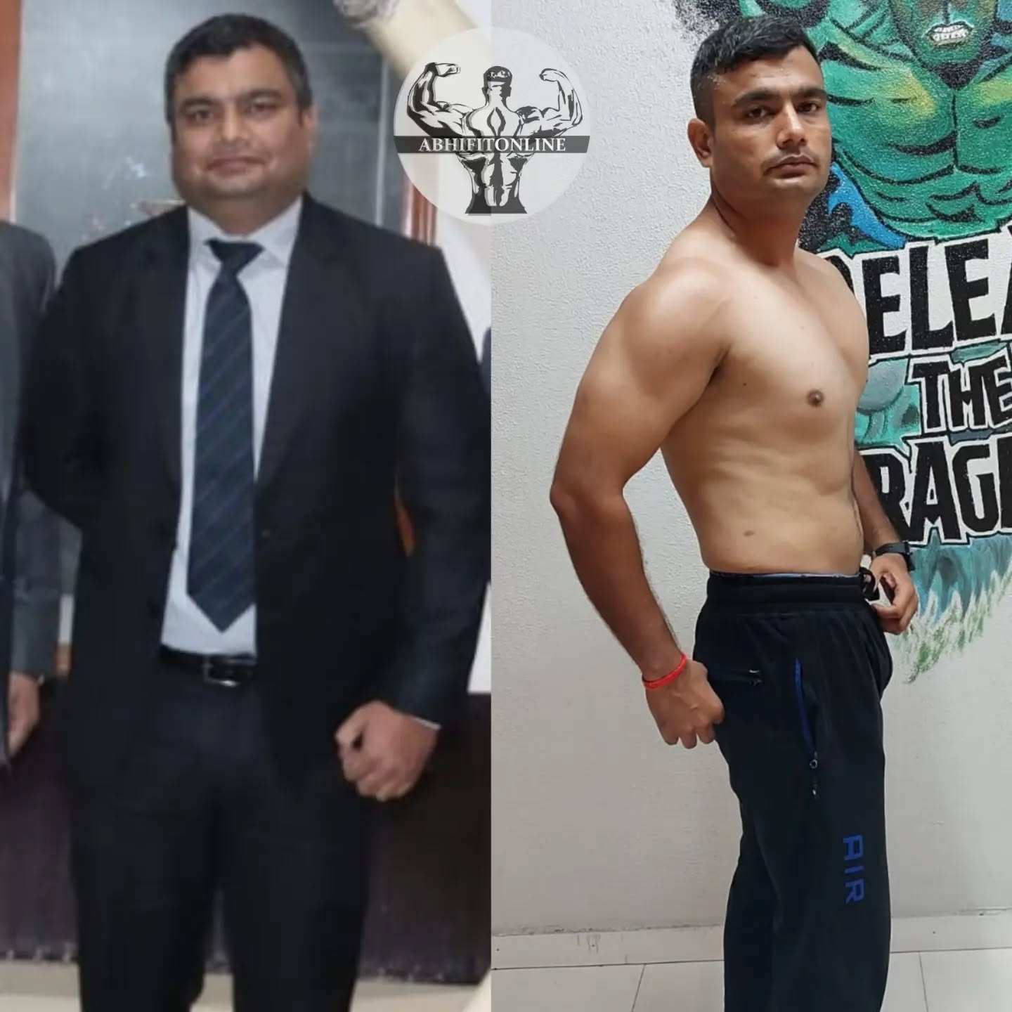 Himanshu's Before and After
